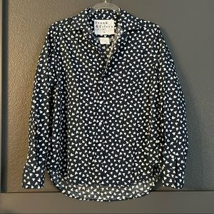 Frank & Eileen Eileen button down shirt hearts